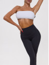 Sports Top FITRUN Bandeau Top "Total White"