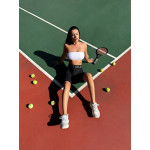 Sports Top FITRUN Bandeau Top "Total White"