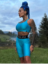 Спортивный Топ FITRUN Top Tender "Total Shine Azure"