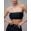 Спортивный Топ FITRUN Bandeau Top "Total Black"