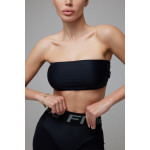 Sports Top FITRUN Bandeau Top "Total Black"