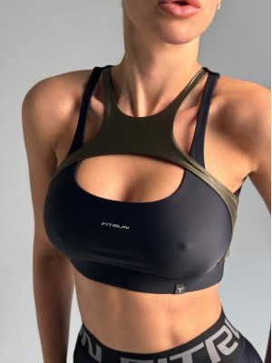 Спортивний Топ FITRUN Top Comfort "Khaki Blaze"