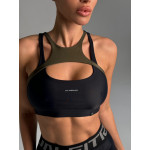 Sports Top FITRUN Top Comfort "Khaki Blaze"