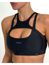 Спортивный Топ FITRUN Top Comfort "Total Black"