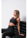 Спортивный Топ FITRUN Classic Top "Total Black"