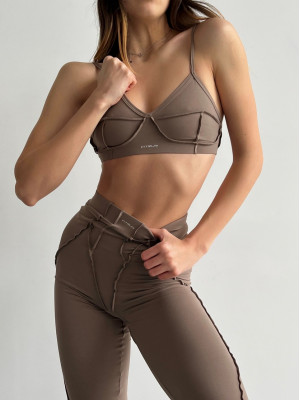 Спортивный Топ FITRUN Top Versa "Sand VE"