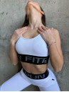 Спортивный Топ FITRUN Top X "White Relief"