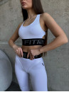 Sports Top FITRUN Top X "White Relief"