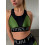 Sports Top FITRUN Top "Shine Khaki"