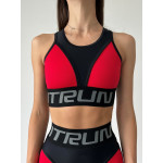 Sports Top FITRUN Top "Red Relief"
