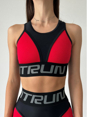 Спортивный Топ FITRUN Top "Red Relief"