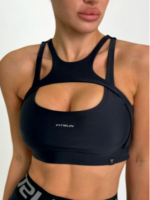 Спортивный Топ FITRUN Top Comfort "Black Blaze"