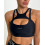 Sports Top FITRUN Top Comfort "Black Blaze"