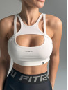 Sports Top FITRUN Top Comfort "Total White"