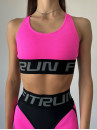 Sports Top FITRUN Top X "Pink Relief"