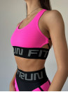 Sports Top FITRUN Top X "Pink Relief"