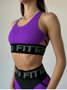 Sports Top FITRUN Top X "Purple Relief"