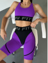 Sports Top FITRUN Top X Brand "Purple Relief"