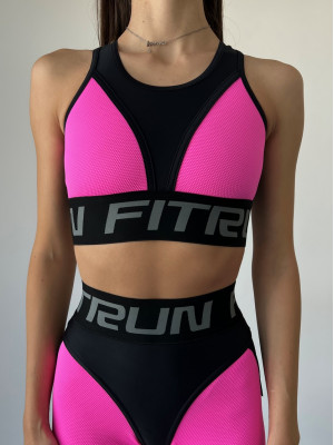 Спортивний Топ FITRUN Top "Pink Relief"