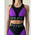 Sports Top FITRUN Top "Purple Relief"