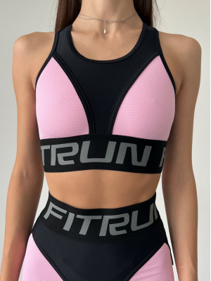 Спортивный Топ FITRUN Top "Flamingo Relief"