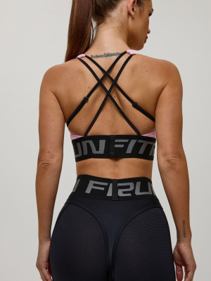 Sports Top FITRUN Top X Brand "Flamingo Relief"