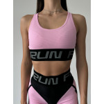 Sports Top FITRUN Top X Brand "Flamingo Relief"