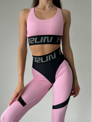 Спортивный Топ FITRUN Top X "Flamingo Relief"