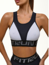 Sports Top FITRUN Top "White Relief"