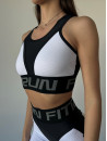 Спортивный Топ FITRUN Top "White Relief"