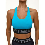 Спортивний Топ FITRUN Top X Brand "Sky Blue Relief"