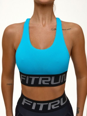 Спортивний Топ FITRUN Top X Brand "Sky Blue Relief"