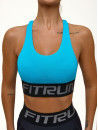 Спортивний Топ FITRUN Top X Brand "Sky Blue Relief"