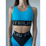 Sports Top FITRUN Top X Brand "Sky Blue Relief"