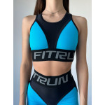 Sports Top FITRUN Top "Sky Blue Relief"