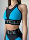 Спортивний Топ FITRUN Top "Sky Blue Relief"