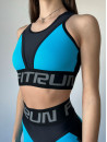 Спортивний Топ FITRUN Top "Sky Blue Relief"