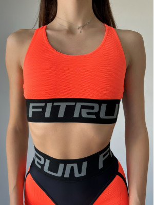 Спортивний Топ FITRUN Top X "Orange Relief"