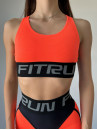 Спортивний Топ FITRUN Top X "Orange Relief"