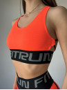 Спортивний Топ FITRUN Top X "Orange Relief"