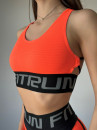 Спортивный Топ FITRUN Top X Brand "Orange Relief"