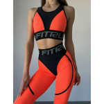 Sports Top FITRUN Top "Orange Relief"