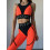 Sports Top FITRUN Top "Orange Relief"