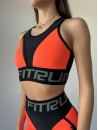 Sports Top FITRUN Top "Orange Relief"