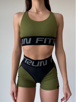 Sports Top FITRUN Top X Brand "Khaki Relief"