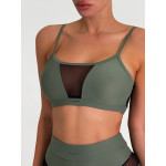 Sports Top FITRUN Top SPIDER EVA "Olive"