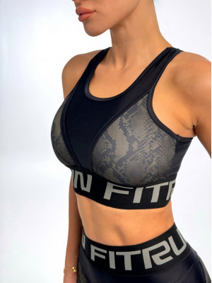 Sports Top FITRUN Top "Black Python"