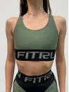 Спортивний Топ FITRUN Top X Brand "Olive"