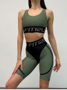 Sports Top FITRUN Top X "Olive"