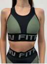 Спортивний Топ FITRUN Top "Olive"